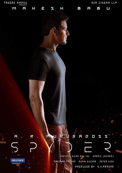 Mahesh Babu-AR Murugadoss' movie titled Spyder; First Look Motion Poster Revealed [Video ...