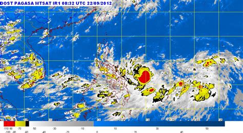 E-News Today: PAGASA - Weather Forecast as of September 22, 2012