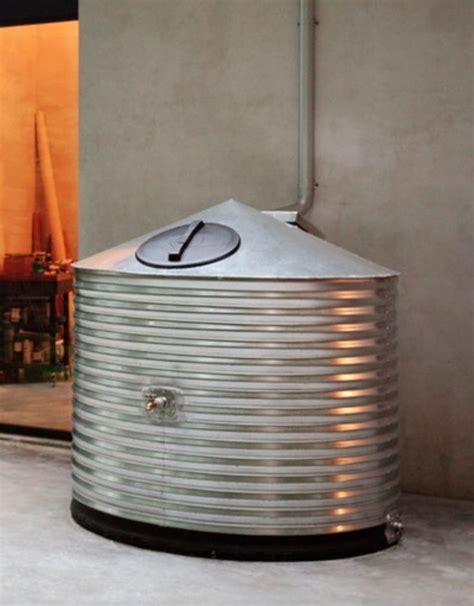 Rainwater cistern. | Rainwater cistern, Contemporary exterior, Cistern