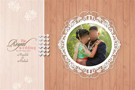Wedding Album Cover Page Psd Codes - IMAGESEE