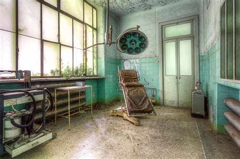 Inside an abandoned asylum for electroshock therapy