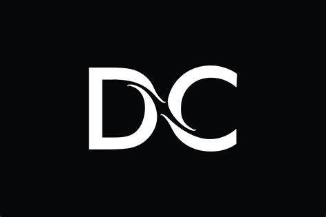 DC Monogram Logo design By Vectorseller | TheHungryJPEG