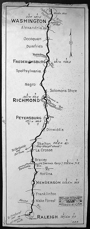 The Nation's First Road Maps, Courtesy of AAA - Your AAA Network