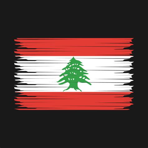 Lebanon Flag Illustration 21568539 Vector Art at Vecteezy