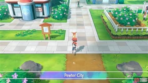 Pewter City - Gym 1 (Boulder Badge) - Walkthrough | Pokémon: Let's Go ...