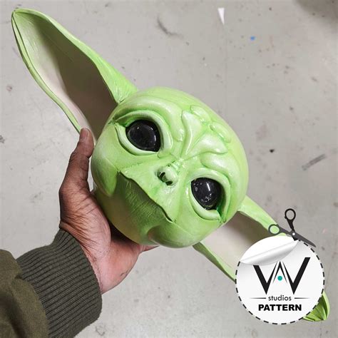 Baby Yoda "Head" (Patterns) The Mandalorian - Givewave Studios