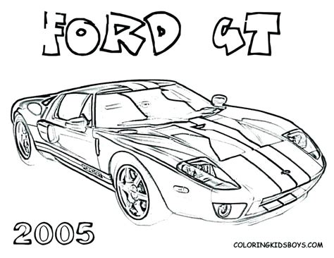 Ford Gt Coloring Pages at GetColorings.com | Free printable colorings pages to print and color