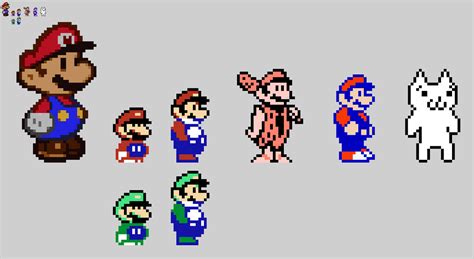 10x 5 Upcoming Multi-Universe Mario Sprites by Abbysek on DeviantArt