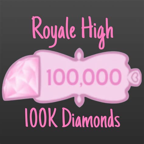 Royale High Diamonds 500K, 1M Cheap Price and Fast Delivery - Etsy