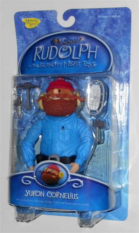 SOLD OUT Yukon Cornelius Action Figure Rudolph & the Island of Misfit Toys Snowshoes Hammer NIP