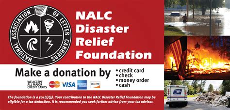 NALC Disaster Relief Foundation | National Association of Letter Carriers AFL-CIO