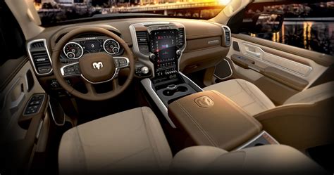 2019 Ram 1500 Laramie – Mountain Brown Interior - AutoMedia