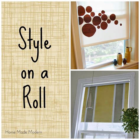 How to Make Vinyl Roller Shades Look More Expensive - Home Made Modern | Roller shades, Diy ...