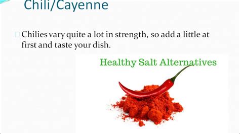 Healthy Homemade Salt Alternatives - YouTube