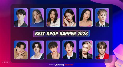 Best Kpop Rapper 2023 - Shining Awards