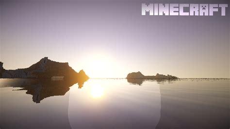 Minecraft - Sunrise [Wallpaper] by demon1887 on DeviantArt