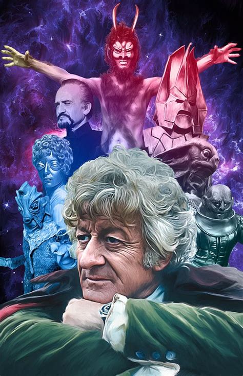 Doctor Who Fan Art Jon Pertwee The Third Doctor and | Etsy | Doctor who ...