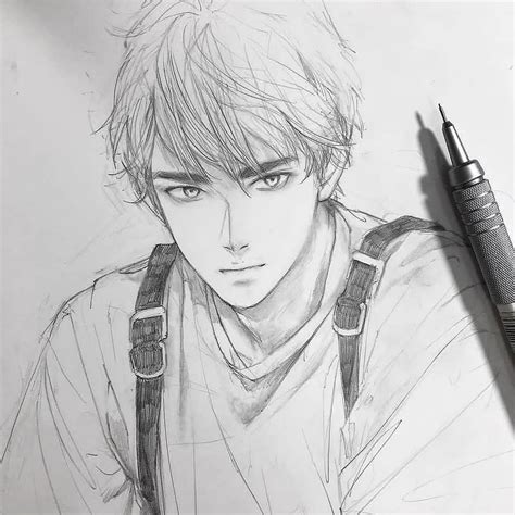 Pin by Sra Riadh on Manga & anime drawings | Anime drawings sketches ...