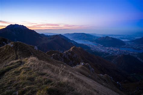 I started hiking at 4AM to take this shot from the top of Monte Due ...