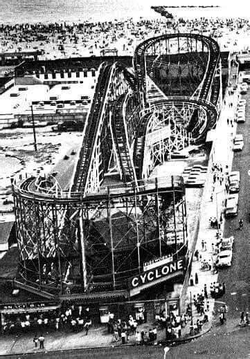 First roller coaster 1884 | Roller coaster, Coney island, First roller ...