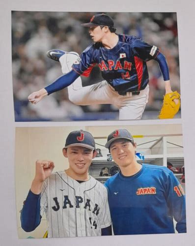 2) Japan 2023 WBC Roki Sasaki Shohei Ohtani Photo India | Ubuy