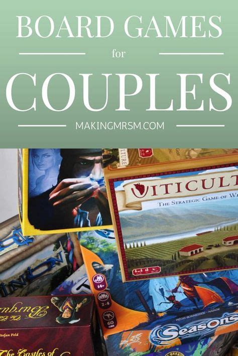 Top 10 Board Games For Couples — Jaelan Mincey | Board games for ...
