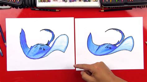 How To Draw A Stingray - Art For Kids Hub