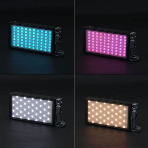 Boling Vlogger VG-P1 Portable RGB LED Light 2500-8500K CRI 96+ | Rgb ...