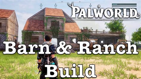 PALWORLD Barnyard & Ranch Station Build / Speed Build Video - YouTube