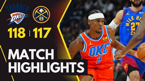 Denver Nuggets vs Oklahoma City Thunder Full Game Highlights | Dec 16 ...