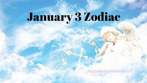 January 3 Zodiac Sign, Love Compatibility