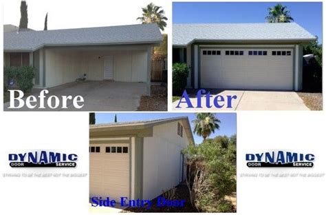 Take a look at our Before & After pictures of a Carport Garage that was ...