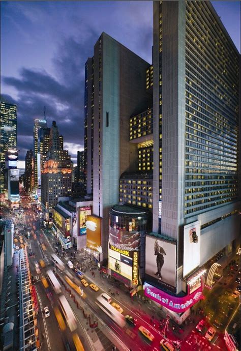 New York City Marriott Marquis Hotel in Times Square | New york hotels, New york travel, New ...