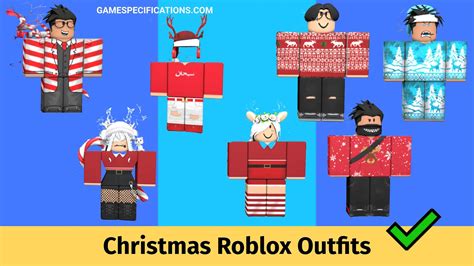 Best 15 Christmas Roblox Outfits To Wear This Winter - Game Specifications