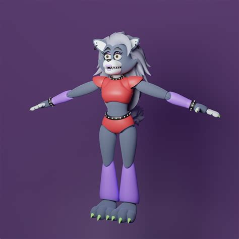 STL file Articulated toy: Roxy from Fnaf Security Breach・3D print design to download・Cults