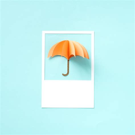 Blue umbrella icon isolated graphic illustration | Free stock vector - 429425