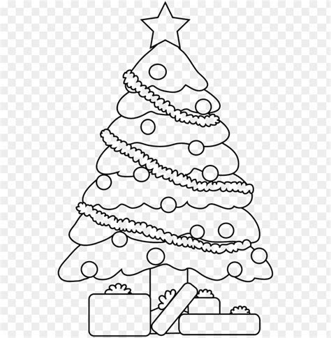 Christmas Tree Images For Drawing - canvas-bite