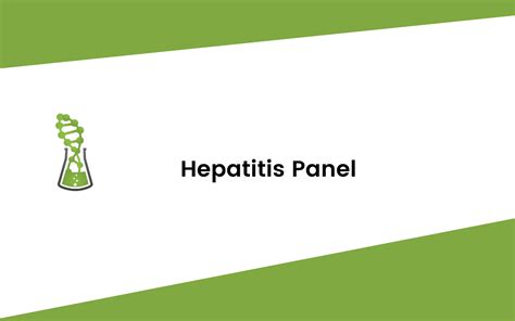 Hepatitis Panel - Applied InGENuity Diagnostics Starting at $180