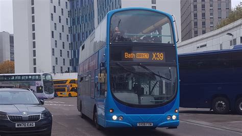 *Rare Allocation* X39 to Bristol (Volvo B9TL Wright Eclipse Gemini) 37638 SV08 FXW / First Bus ...