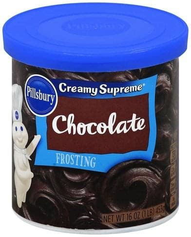 Pillsbury Chocolate Frosting - 16 oz, Nutrition Information | Innit