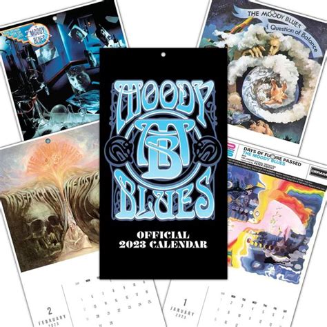 three calendars with different images on them