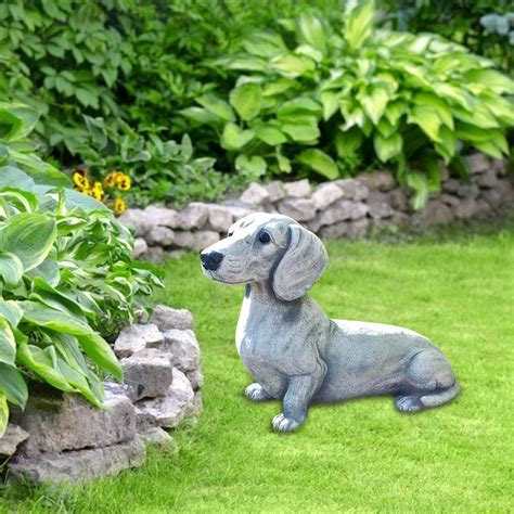 Home & Living Dachshund Pet Memorials Pet Statue Bronze Statue Dog Statues Concrete Statue ...