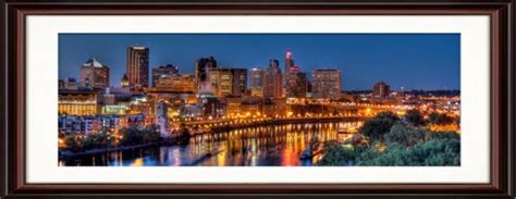 St. Paul MN Skyline Fine Art Print