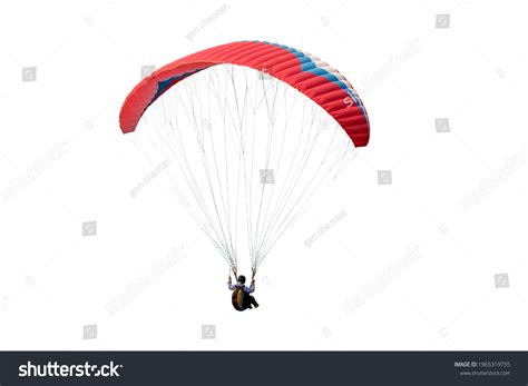 Sportsman Flying On Paraglider Beautiful Paraglider Stock Photo 1965319735 | Shutterstock