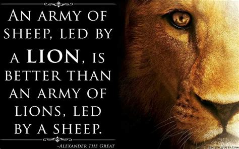 There are a lot of sheep in this nation nowadays... But we all need a lion to lead!! | Alexander ...