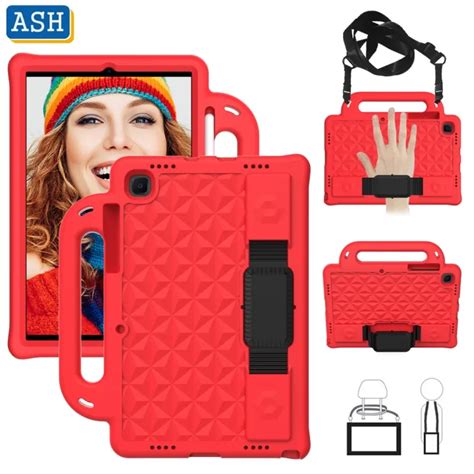 For ASH for Huawei Mediapad T5 10.1 Mediapad T3 10 9.6" Tablet Rugged Kids Case Handle Stand ...