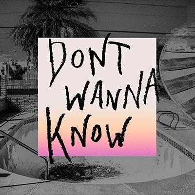 Maroon 5 – Don't Wanna Know (Without Rap) Lyrics | Genius Lyrics