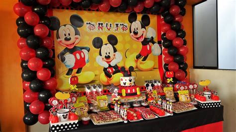 Pin en Decoración de Mickey Mouse, torta, arco de globos, castillo, Fiesta infantil