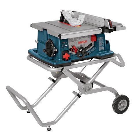 Bosch 4100-09 10-in Carbide-Tipped Blade 15-Amp Portable Table Saw at ...