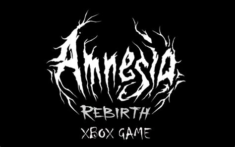 Xbox Series S Games – Experience Horror with Amnesia: Rebirth